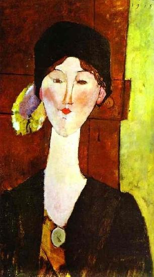 Amedeo Modigliani Portrait of Beatris Hastings oil painting image